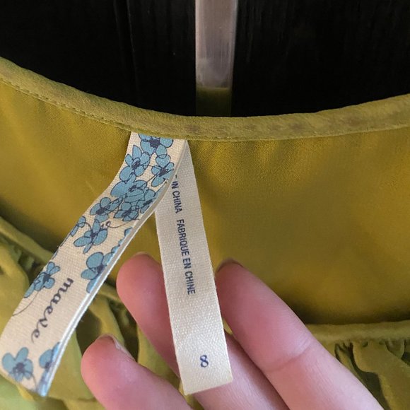 Maeve Green Sleeveless Seaside Fields Dress - Picture 5 of 5